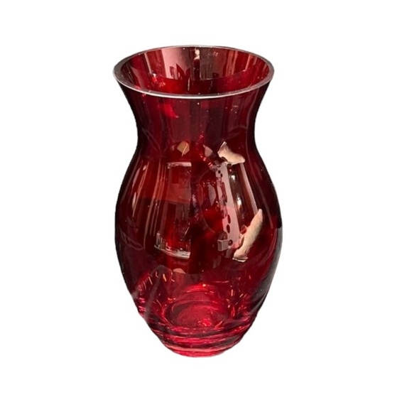 Vintage Red Vase - Picture 2 of 5